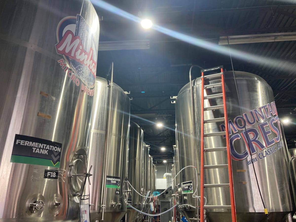 LED retrofit project: Minhas Micro Brewery in Calgary, AB